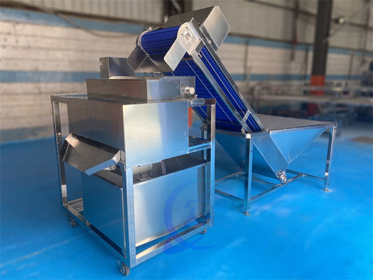 1500W Stable Fish Processing Plant Equipment , Industrial Shrimp Whisker Separator