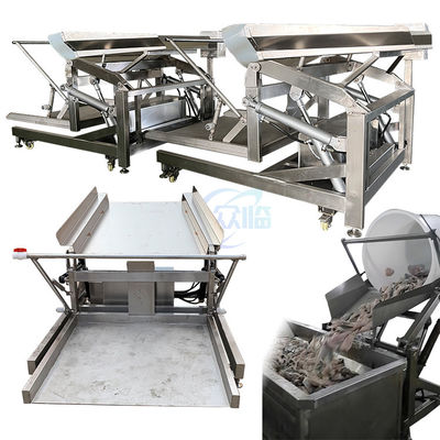 Buon prezzo Trasportatore rampicante d'alimentazione mobile della catena di convogliatore della gru industriale del piatto scatola isolata di plastica scatola commerciale del dispositivo di raffreddamento in linea