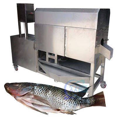 Buon prezzo 380V 50Hz Fish Gutting Machine impermeabile per fillare il salmone in linea