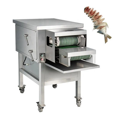 Buon prezzo Macchina di taglio di pesce congelato stabile in acciaio inossidabile resistente all'usura in linea