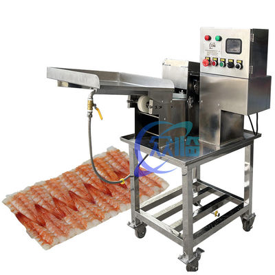 Buon prezzo 0.4KW Sushi gamberetti taglio macchina 60-80pcs/min Alta precisione in linea