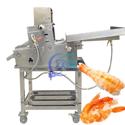 Buon prezzo Stabile macchina industriale per il taglio di gamberetti, linea di lavorazione multiuso di gamberetti in linea