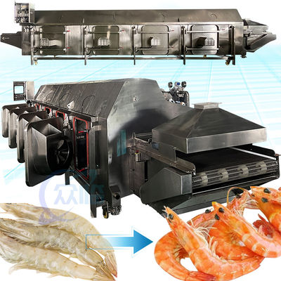 Buon prezzo ISO Macchine per cucinare gamberetti di pesce Acciaio inossidabile 304 in linea