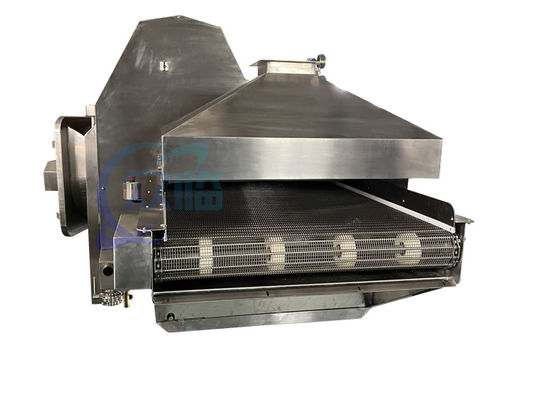 Buon prezzo 500-700KG / H Cucina automatica per gamberetti, macchina di cottura in tunnel di sushi stabile in linea