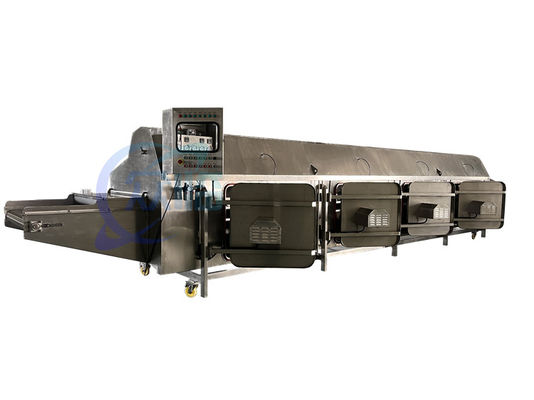 Buon prezzo Stabile 1000KG gamberetti macchina da cucina a vapore, multifunzione gamberetti linea di cottura in linea