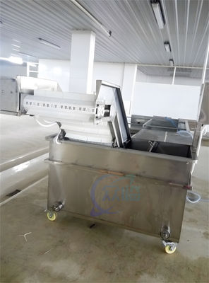 Buon prezzo Unità industriale di lavorazione del pesce surgelato anti-corrosione 4300x1500x1206 mm in linea