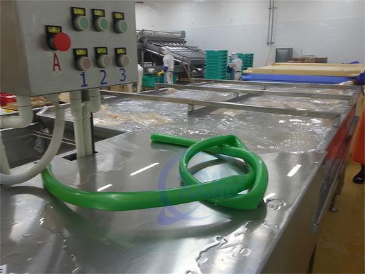 Buon prezzo Macchina per la lavorazione del pesce per la pulizia dei gamberetti 5.17KW resistente all'usura in linea