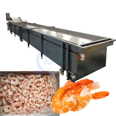 Buon prezzo Macchina per la lavorazione industriale di gamberetti 2280W Pratica per il raffreddamento dei frutti di mare in linea