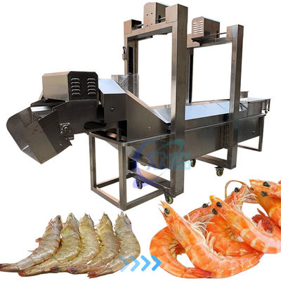 Macchina pratica per cucinare gamberetti Anti-erosione 380V 3P 50Hz 3.7KW