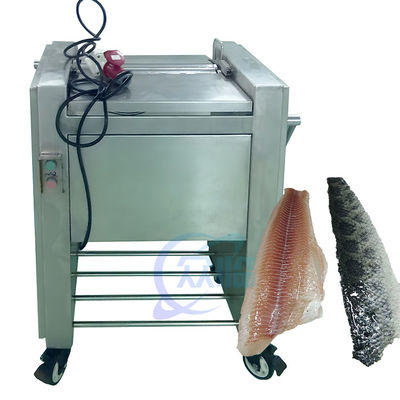 Buon prezzo Macchina per pelare la pelle di pesce in acciaio inossidabile, pratico pelare automatico di pesci gatto in linea