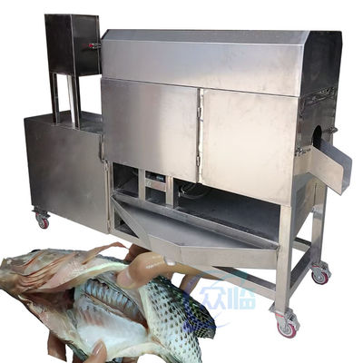 Stabile 50Hz salmone fillet machine, equipaggiamento multifunzionale di uccisione di pesci