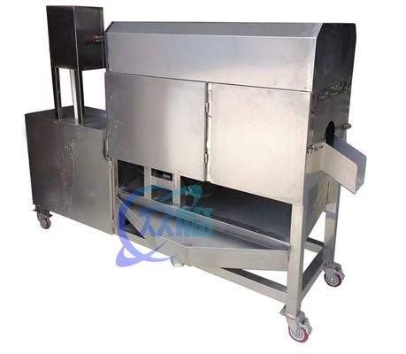 Buon prezzo 380V 50Hz Macchina automatica per filettare il pesce, Macchina pratica per la pulizia della viscera del pesce in linea
