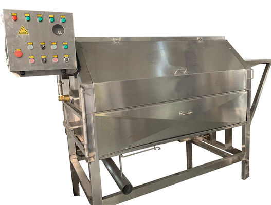 Buon prezzo 2.2KW Durable Fish Scale Remover Machine, attrezzatura anti-corrosione per la descalcificazione dei pesci in linea