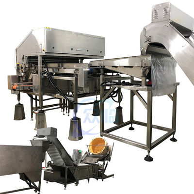 Buon prezzo SUS304 0,8KW Macchina di decapitazione di gamberetti separatore di testa e corpo automatico in linea