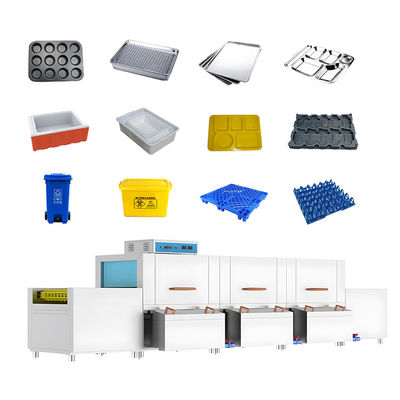 Buon prezzo Lavatrice multifunzionale per cestini pratico SUS304 per vassoio di plastica in linea