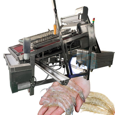 Buon prezzo Stabile 3.19KW gamberetto Deveiner Machine, pratico gamberetto conchiglia macchina in linea
