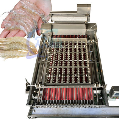 Buon prezzo Macchina per pelare gamberi a schermo tattile Multiscene 3000W 250-300KG/H in linea