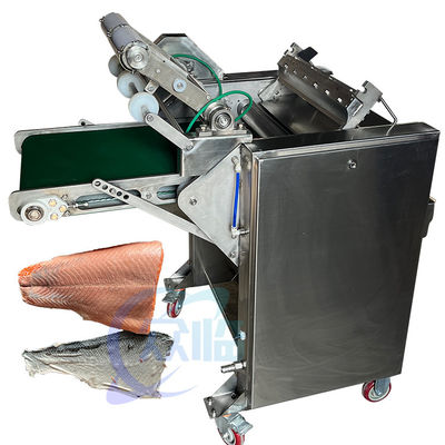 Buon prezzo Durabile 380V Macchina per pelare la pelle dei pesci Anti-erosione Alta efficienza in linea