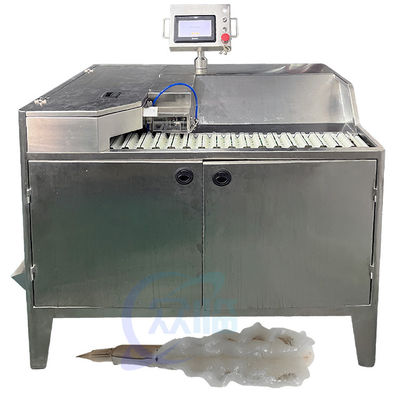 Buon prezzo Macchina automatica di sbucciatura di gamberetti a farfalla per sbucciatura di gamberetti Attrezzature multifunzionali per la lavorazione dei gamberetti in linea