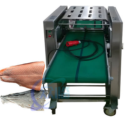 Macchina per sbucciare la pelle di calamaro tilapia Macchina automatica per sbucciare il taglio della pelle dei piccoli pesci in acciaio inossidabile F
