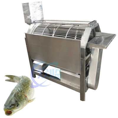 Buon prezzo Macchina automatica per la descalcificazione dei pesci, macchina per la pulizia della pelle dei pesci, macchina per la descalcificazione dei tamburi in linea