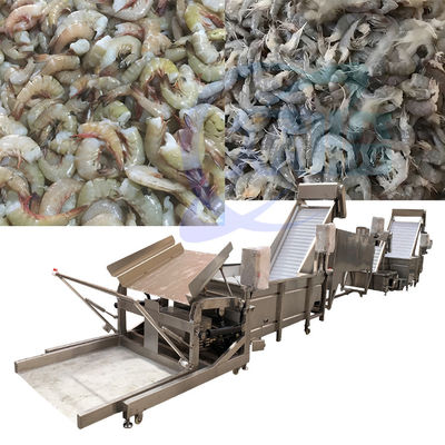 Buon prezzo Macchine per la rimozione della testa per la linea di produzione di lavorazione dei gamberetti in linea