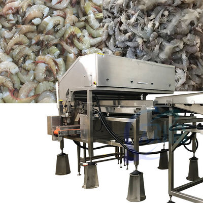 Buon prezzo Linea di assemblaggio dell'impianto di lavorazione della macchina per la pulizia della testa e della conchiglia di gamberetti in linea