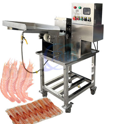 Buon prezzo Taglierina calda della pancia del gamberetto della taglierina del gamberetto EBI della tagliatrice del gamberetto di vendita in linea