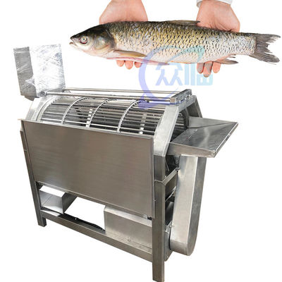 Buon prezzo Apparecchiature per la lavorazione del pesce in acciaio inossidabile Macchine per raschiare le scaglie di pesce in linea