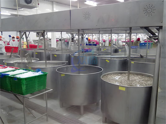 Riscaldatore di plastica Pesca Ghiaccio Riscaldatore di scatole Mixer Contenitore di plastica isolato per il trasporto di frutti di mare Mixer