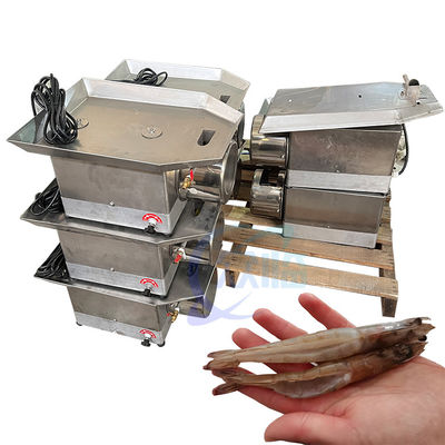 Buon prezzo Multiscene Gamberi Back Opening Machine Anti Erosione 220V 50Hz in linea