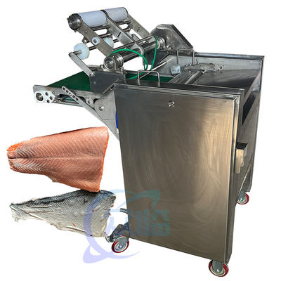 Buon prezzo Macchina per pelare calamari Macchina per pelare tilapia Macchina per pelare acciaio inossidabile in linea