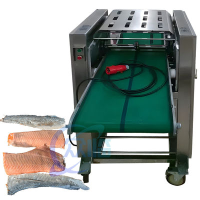 Buon prezzo Apparecchiature per la lavorazione del pesce Macchina automatica di pelaggio in acciaio inossidabile Squamo Tilapia Macchina di pelaggio e lavaggio in linea