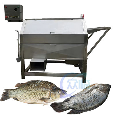 Macchine per la rimozione delle squame di pesce di tipo tamburo