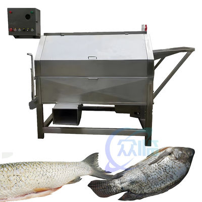 Buon prezzo Pulizia di pesce di scaglie automatico elettrico pesce di riapertura di ritroso macchina di taglio pesce di scaglie macchina in linea