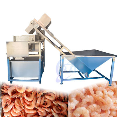 Buon prezzo Macchine per la trasformazione dei gamberetti, macchine per la trasformazione e la pulizia dei peli di gamberetti, selezionatori di rifiuti di gamberetti in linea