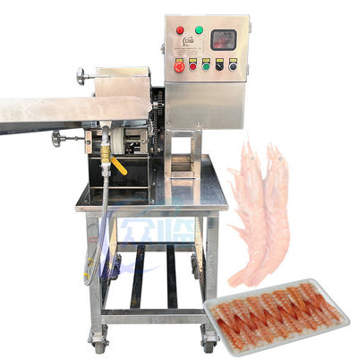 Buon prezzo Semi-automatica Sushi Shrimp Belly Cutting Machine Sushi Shrimp Cutter in linea