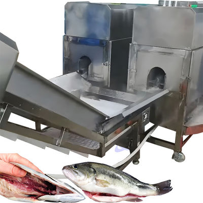 Buon prezzo Macchine per la pulizia del ventre del pesce, macchine per il taglio, macchine per la depurazione del pesce, macchine per la lavorazione del pesce in acciaio inossidabile 304 in linea