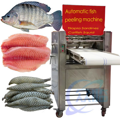 Buon prezzo 750W pratico Macchina per pelare i pesci Multiscene per pelare il calamaro in linea