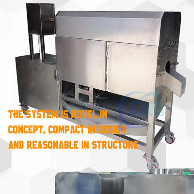 Visceri di disincrostatura della macchina del pesce di elaborazione della squama completamente automatica dell'attrezzatura che puliscono macchina