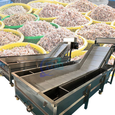 Buon prezzo Lavatrice ad acqua ad alta pressione Lavatrice di ortaggi Lavatrice di frutta Lavatrice a bolle in linea