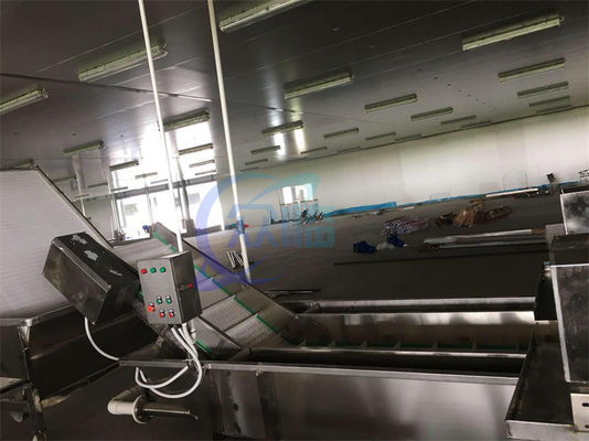 Apparecchiature per la trasformazione dei prodotti ittici in acciaio inossidabile regolatore di velocità per pesce e gamberetti pulverizzatore a bolle ad alta pressione