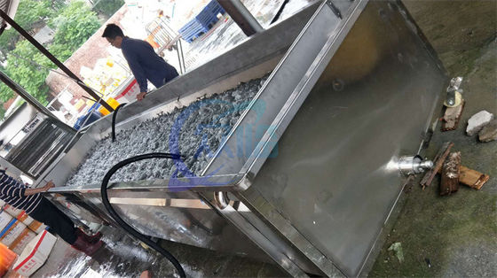 Buon prezzo Macchina per la pulizia a bolle di frutti di mare completamente automatica in linea