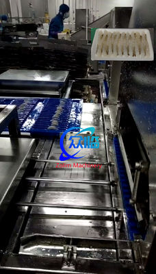 Buon prezzo Capacità 15000pcs/h Macchine Tempura Automatiche e Macchine NOBASHI Automatiche in linea