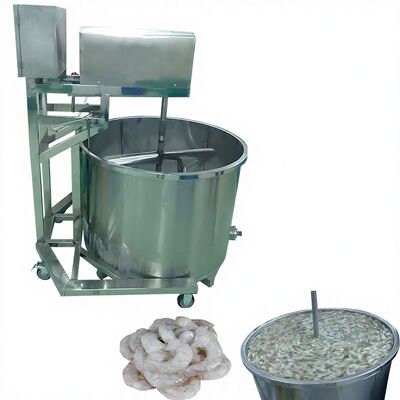 Buon prezzo Anti-erosione macchina di miscelazione industriale impermeabile macchina di miscelazione pratica 1.1KW Agitatore automatico Macchina di immersione di frutti di mare in linea