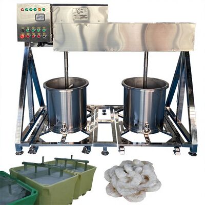 Buon prezzo 1100W Macchina di immersione per frutti di mare Equipaggiamento di miscelazione di frutti di mare durevole Mixer alimentare Macchina di immersione per pesce Zolim Macchina di immersione per gamberetti in linea