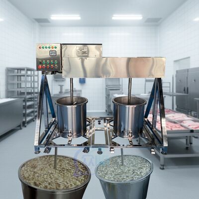 Buon prezzo Macchina Zolim per fillettare 1.1kw Macchina per immergere gamberetti Macchina automatica per immergere frutti di mare Miglior attrezzatura di immersione in linea