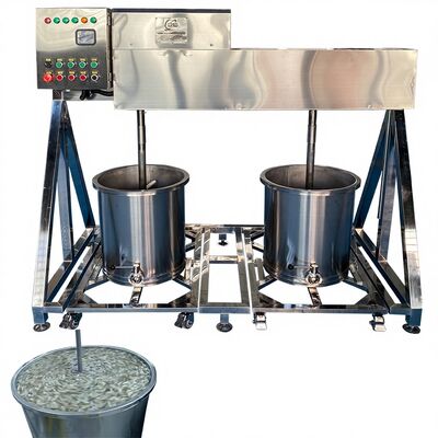 Buon prezzo Macchina di immersione automatica durevole SUS304 1200kg Capacità 380V per miscelatore di gamberetti in linea