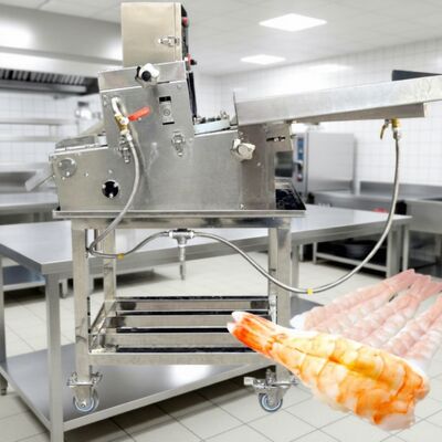 Buon prezzo Zolim Sushi EBI Cutting Machine Alta precisione Sushi EBI Cutter Vendita a caldo Sushi EBI Cutting Equipment Macchina di taglio gamberetti in linea