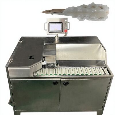 Buon prezzo 1.55KW Practical Shrimp Peeling Machine Acciaio inossidabile 304 Shrimp Deveining Machine per fabbrica di gamberetti in linea